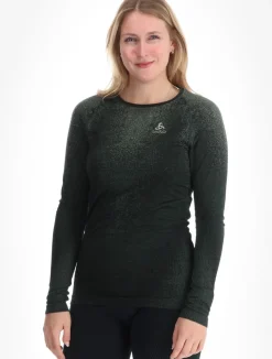 BL Top Crew Neck L/S Performance Warm Blackcomb thermoshirt dames