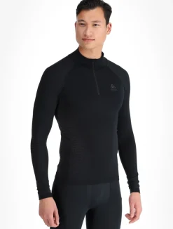 BL Top Turtle Neck L/S Half Zip Performance Warm skipully heren