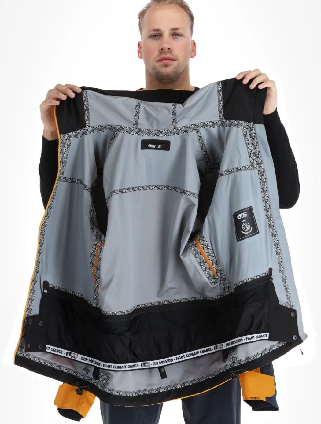 Broader 3L hardshell ski-jas heren