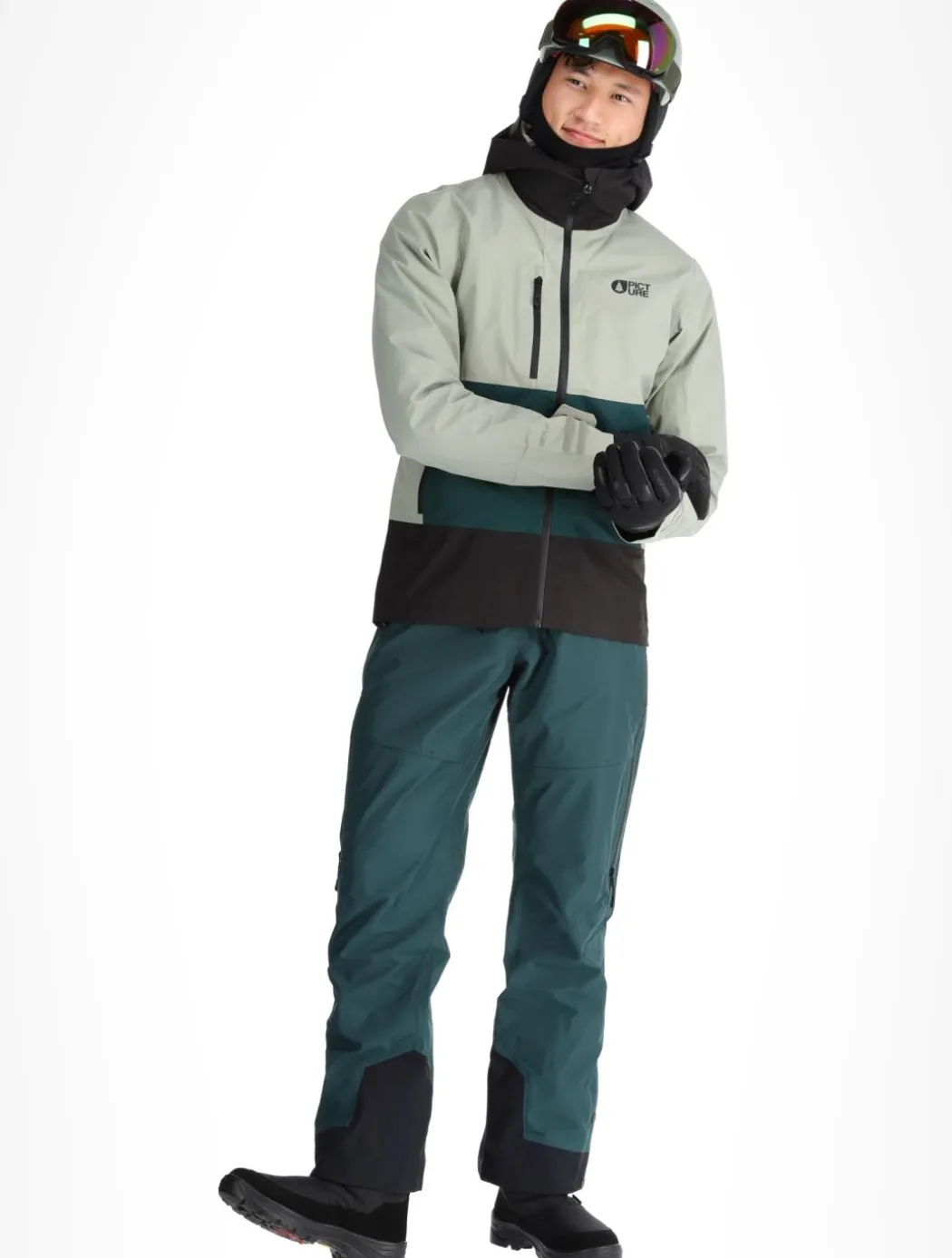 Broader 3L hardshell ski-jas heren