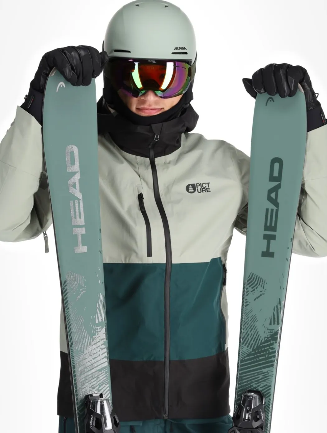 Broader 3L hardshell ski-jas heren