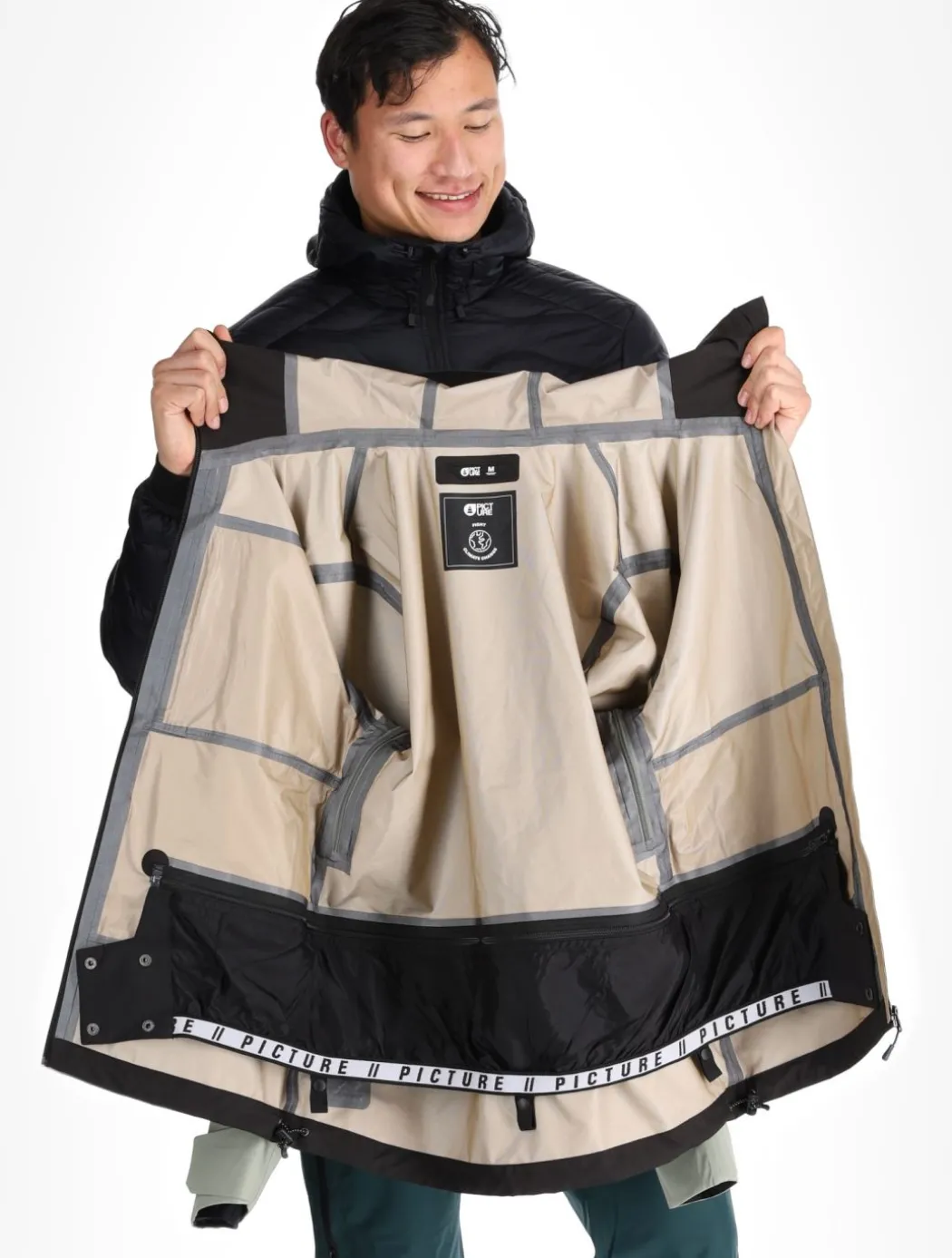 Broader 3L hardshell ski-jas heren