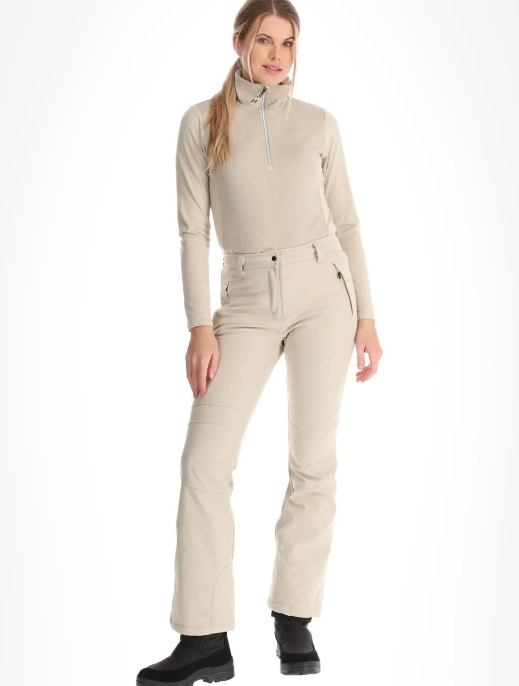 Entiat softshell skibroek dames