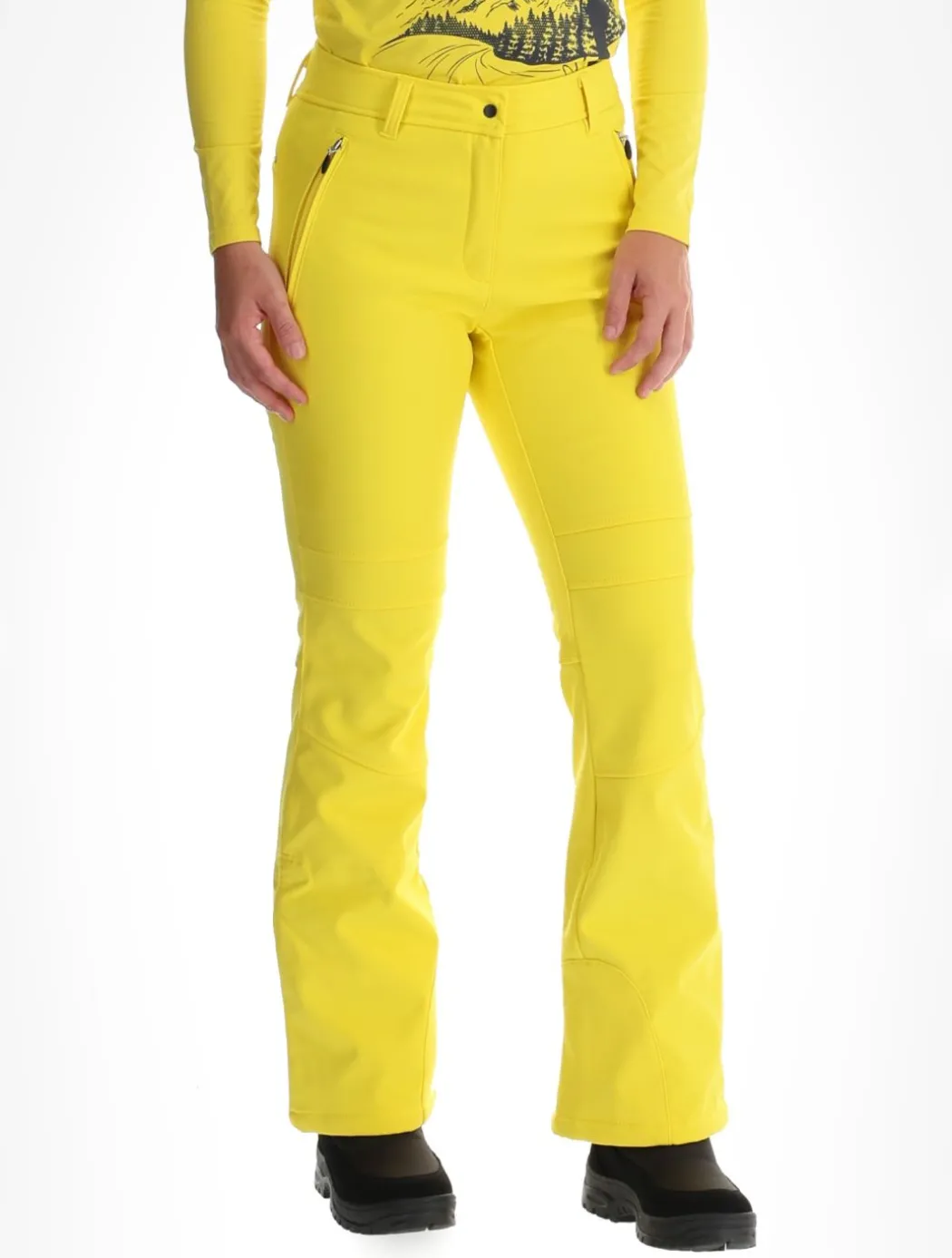 Entiat softshell skibroek dames