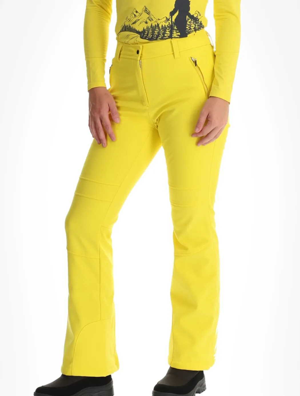 Entiat softshell skibroek dames