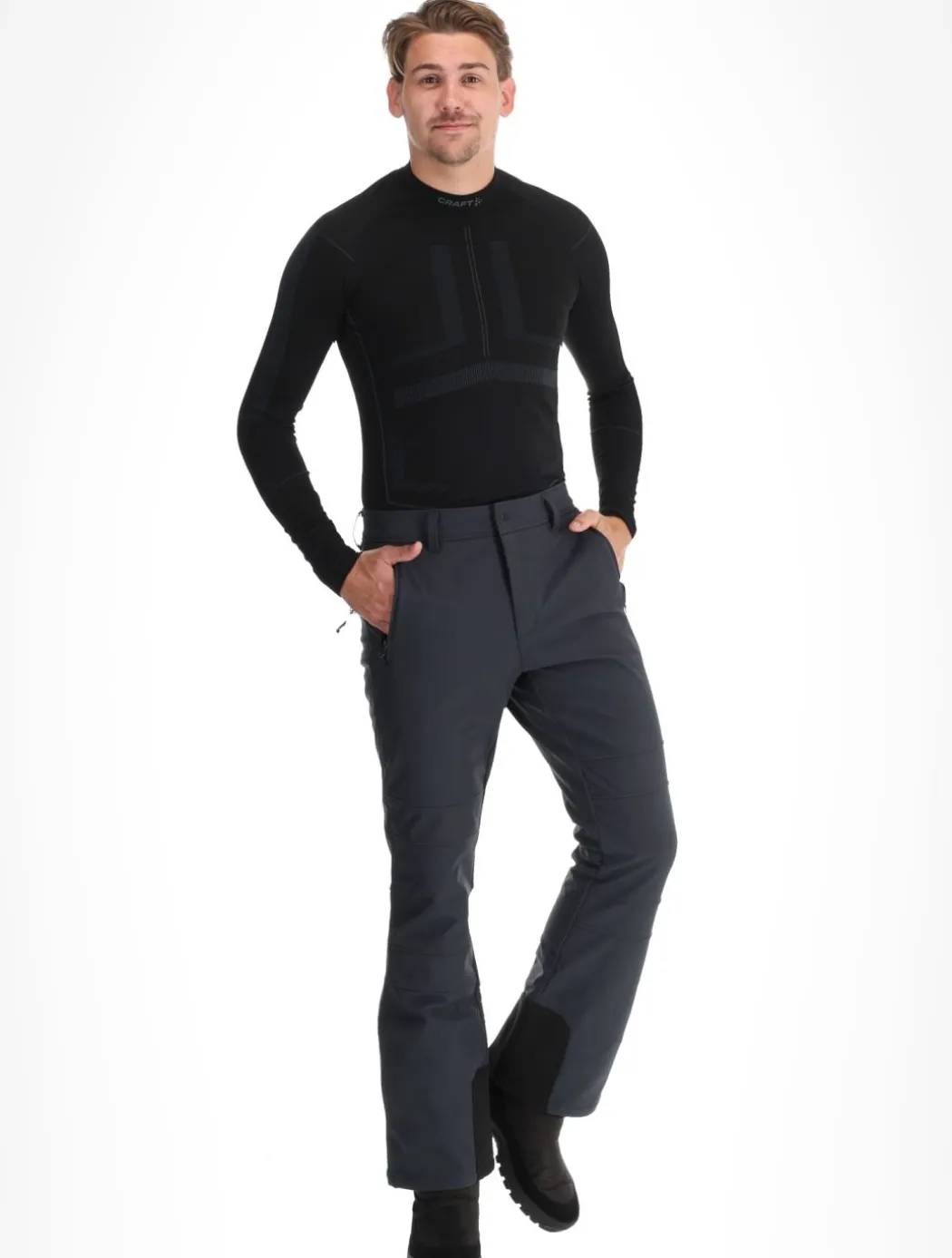 Erding softshell skibroek heren