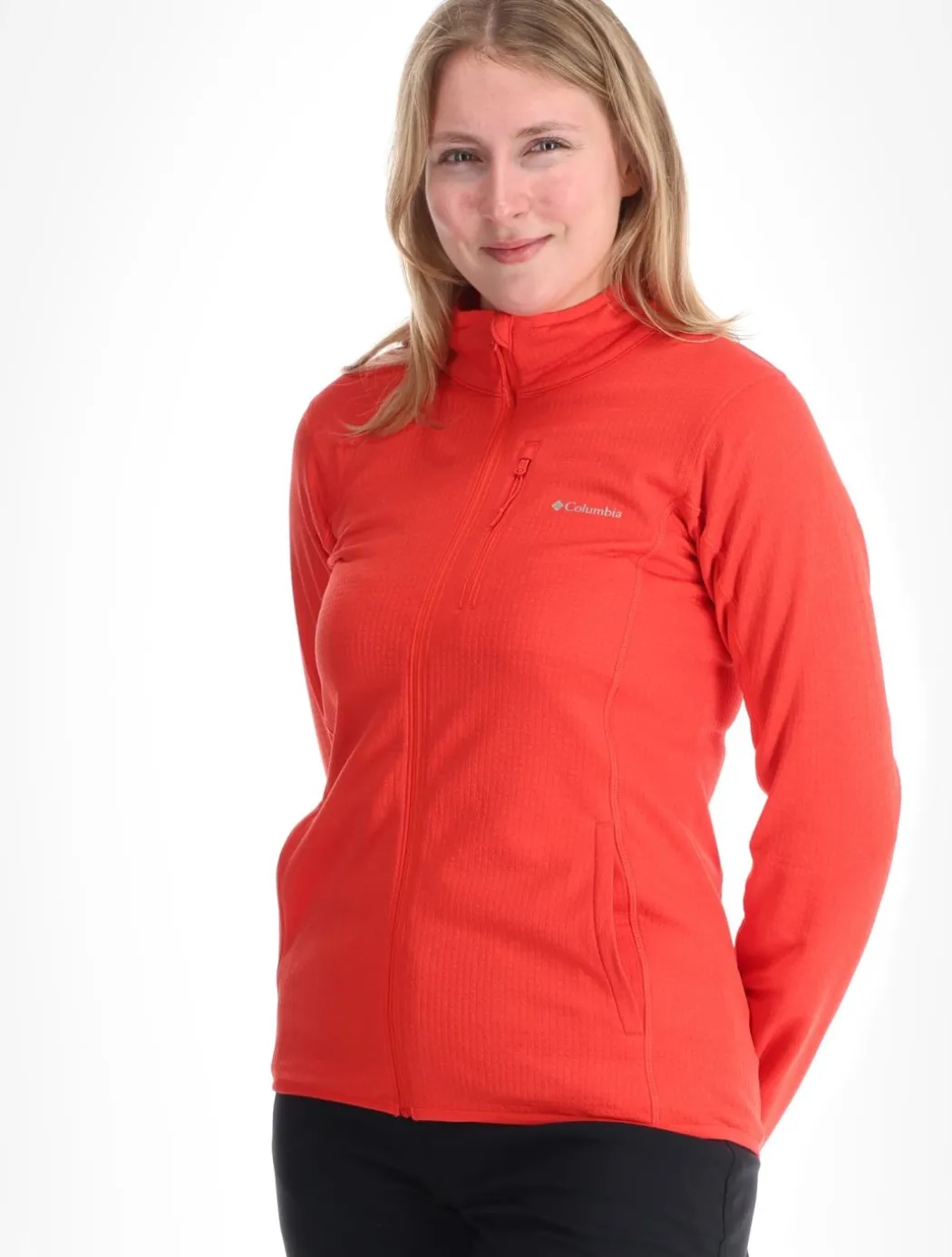Essential Hike™ Grid Fleece Full Zip trekking vest dames