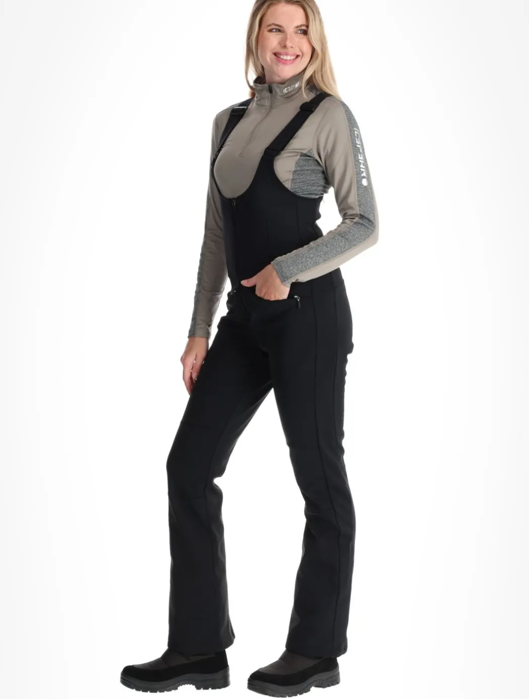 Exira softshell skibroek dames