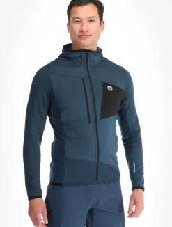 Fleece Grid Hoody M trekking vest heren