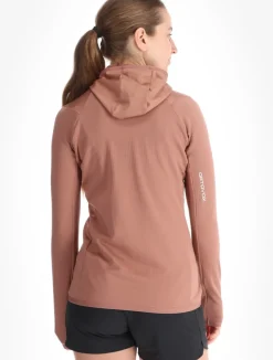 Fleece Grid Hoody W trekking vest dames