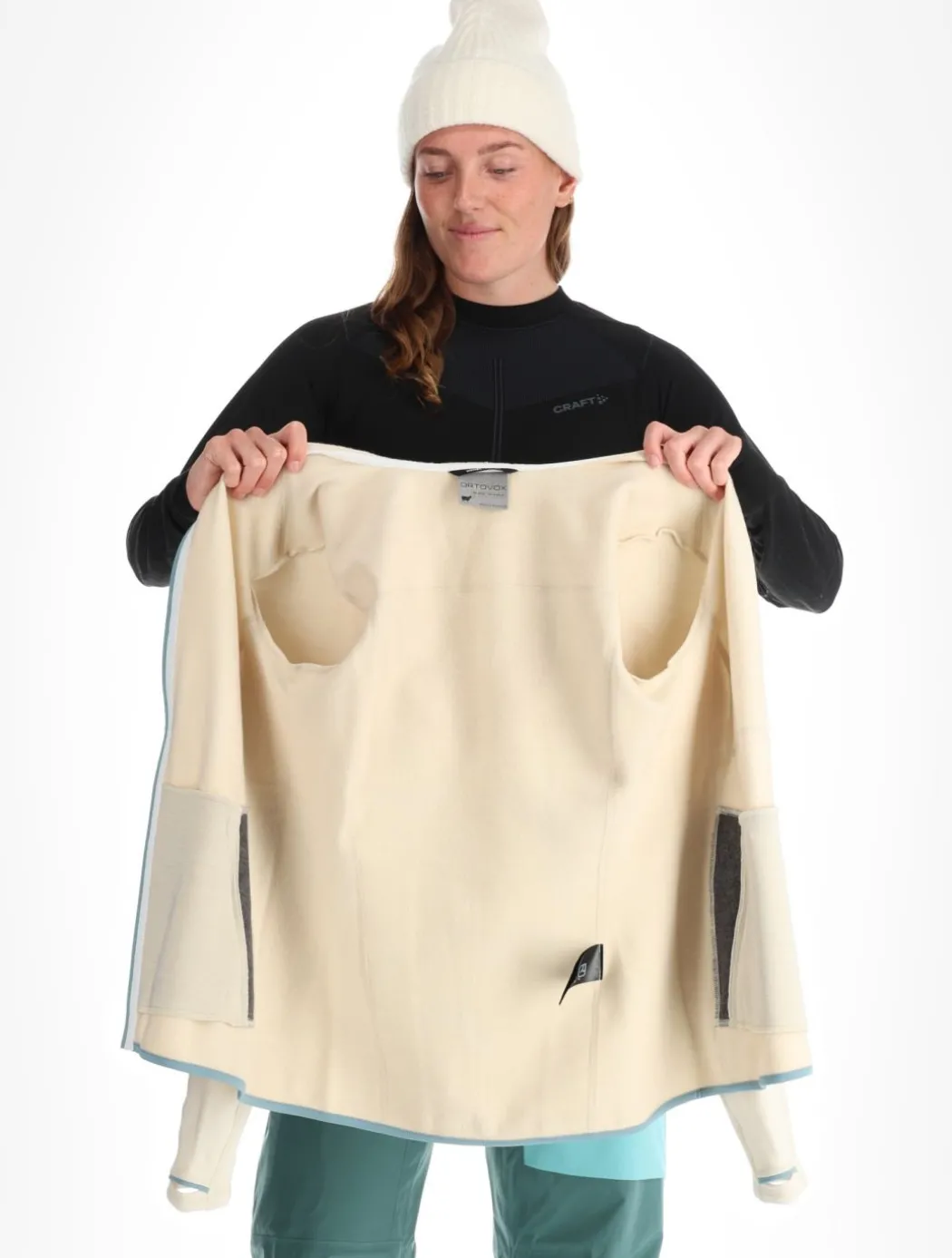 Fleece Hoody vest dames
