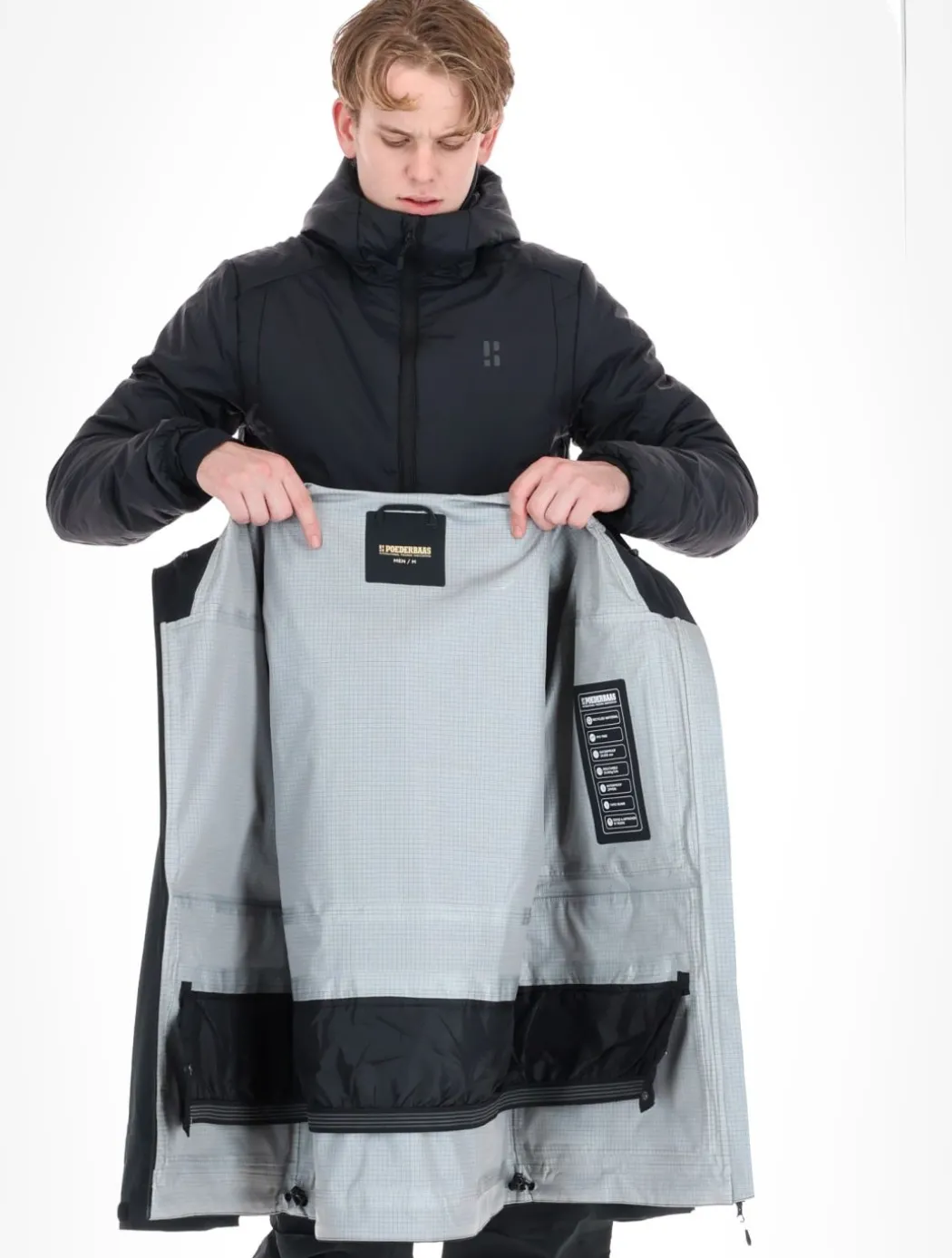 Freeride 3L Shell hardshell ski-jas heren