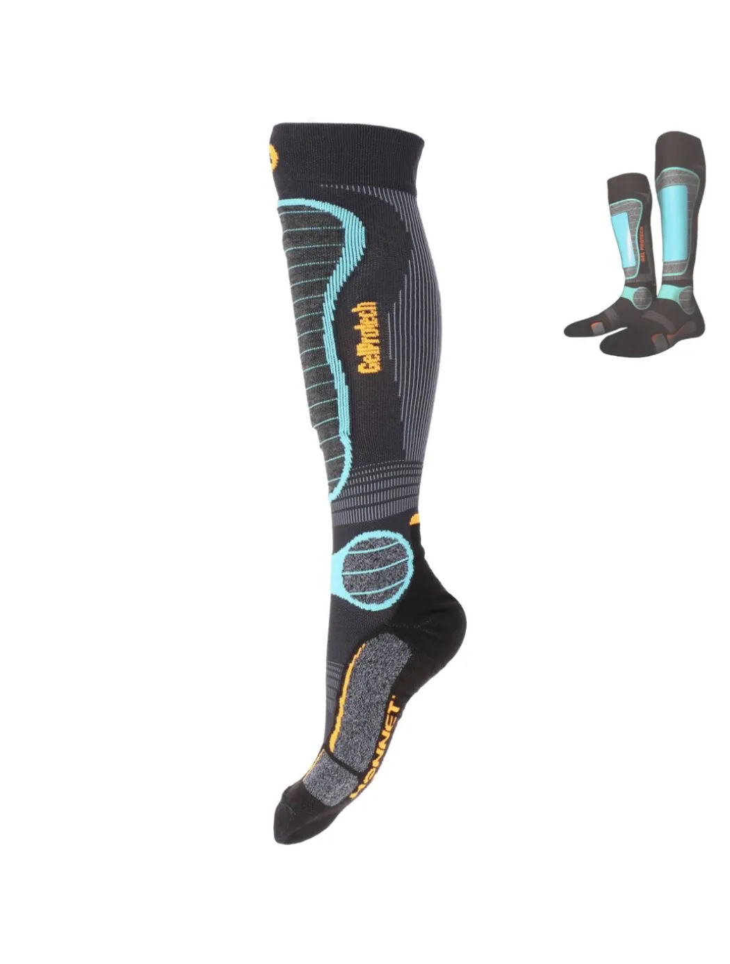 Gelprotech skisokken unisex