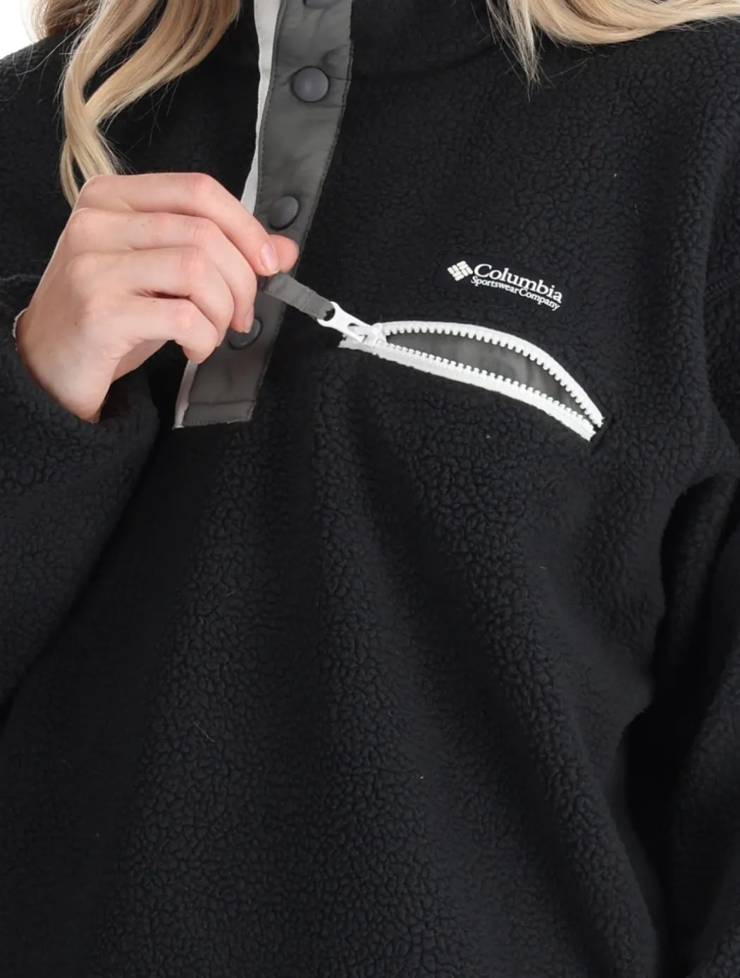 Helvetia™ II Cropped Half Snap Fleece skipully dames