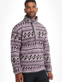Helvetia™ II Printed Half Snap Fleece skipully heren
