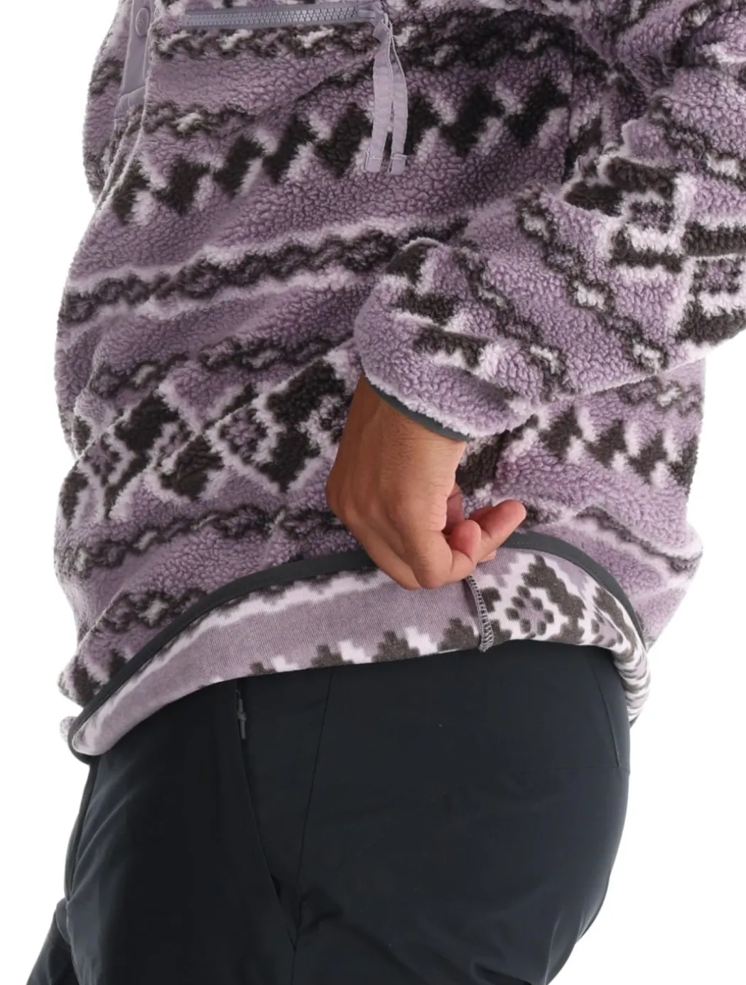 Helvetia™ II Printed Half Snap Fleece skipully heren