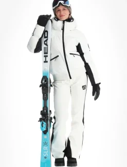 Hooded Ski Bomber Jacket ski-jas dames
