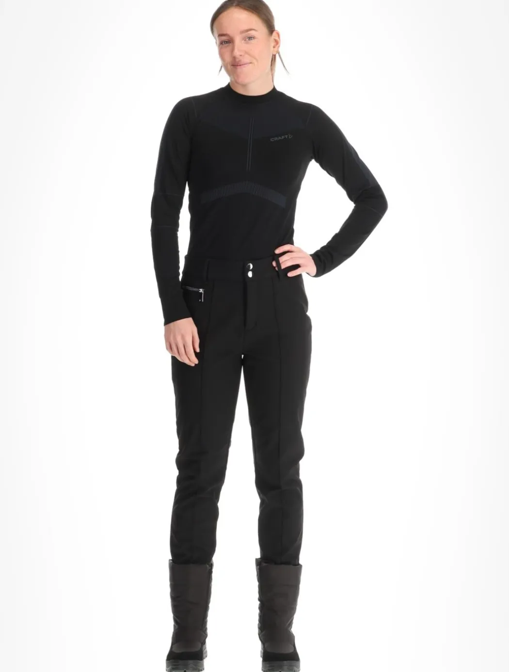 Joentaka softshell skibroek dames