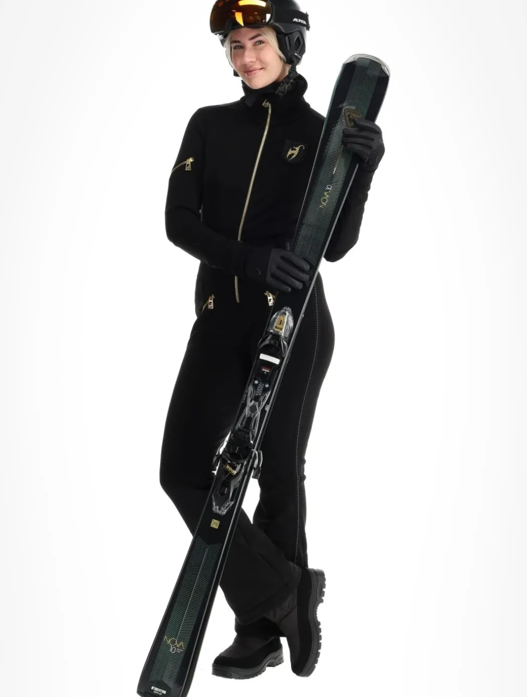 Livi Gold Pearl ski overall dames