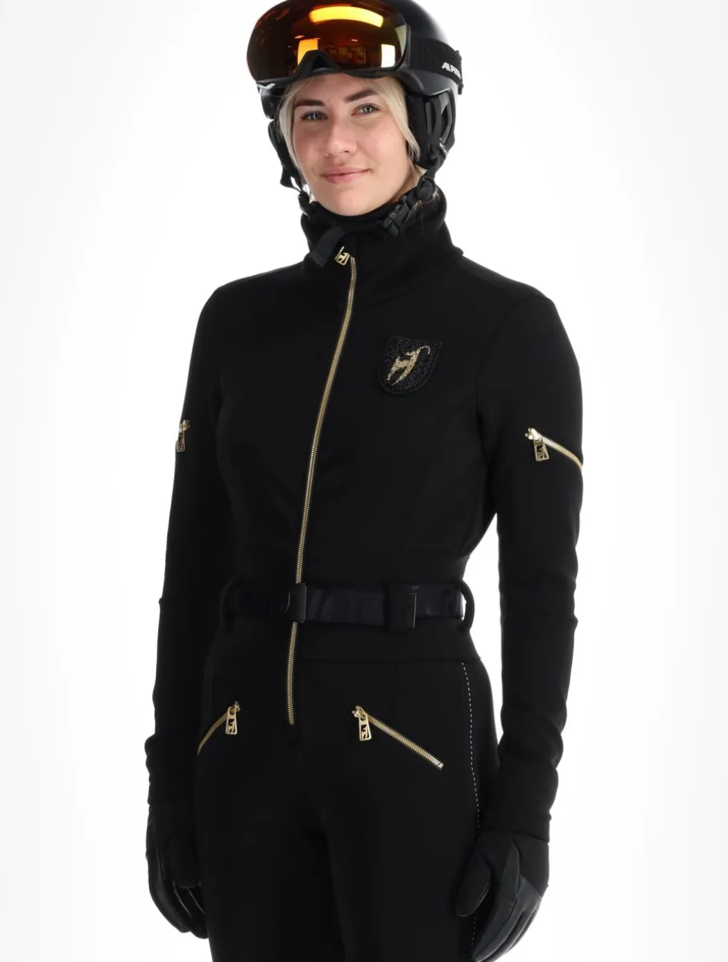 Livi Gold Pearl ski overall dames