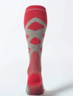 Merino Skiing compressiesokken heren