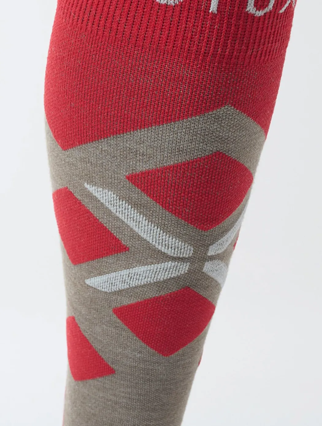 Merino Skiing compressiesokken heren