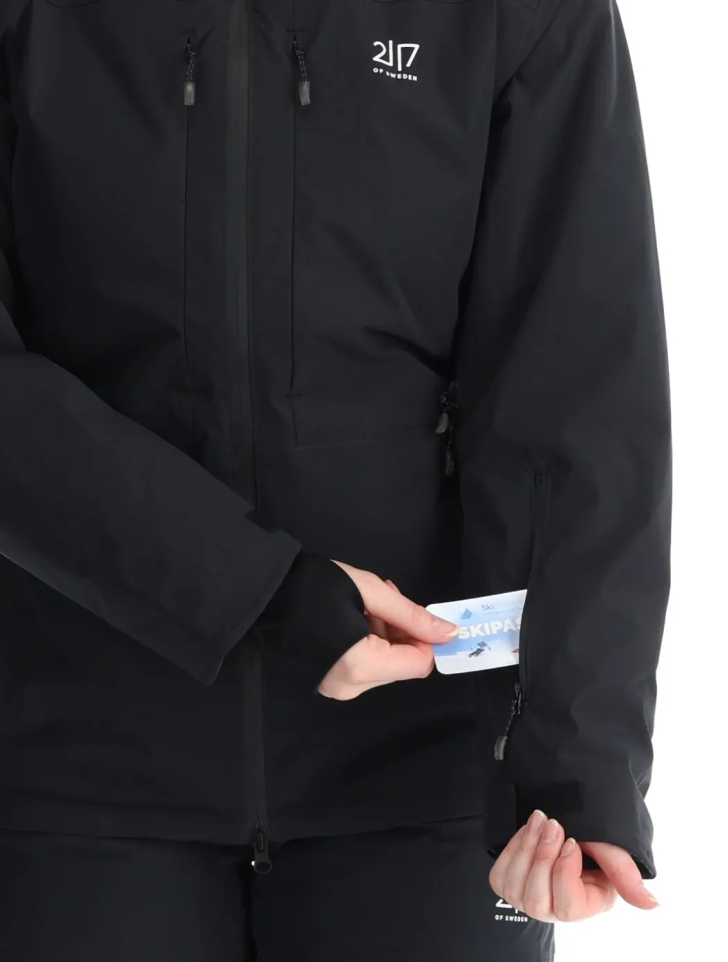 Nausta Ski Jacket LS ski-jas dames