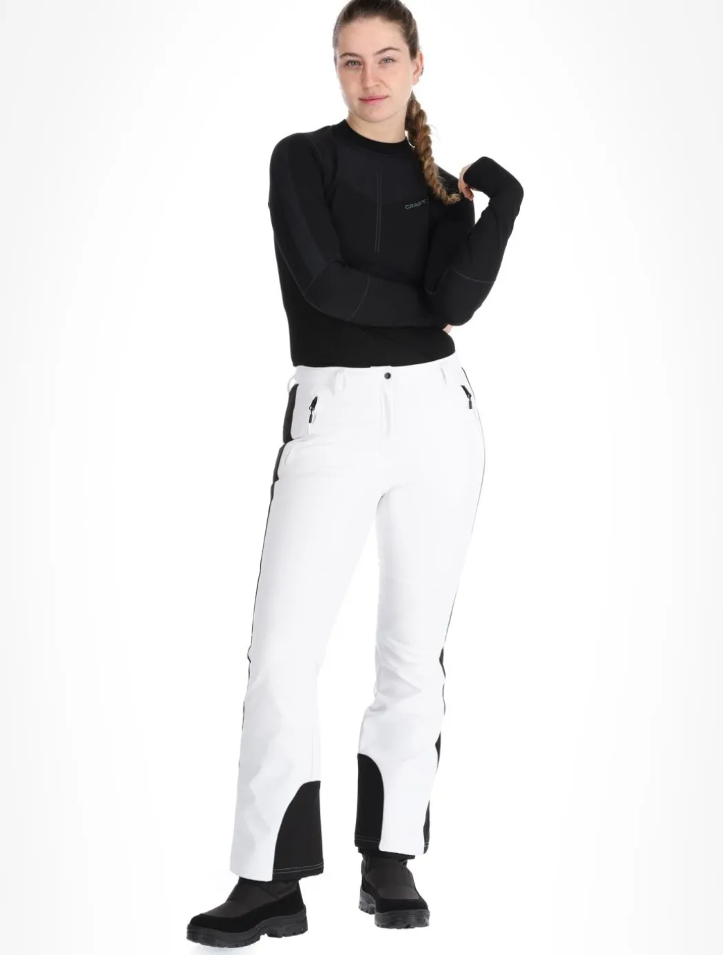 Neva softshell skibroek dames