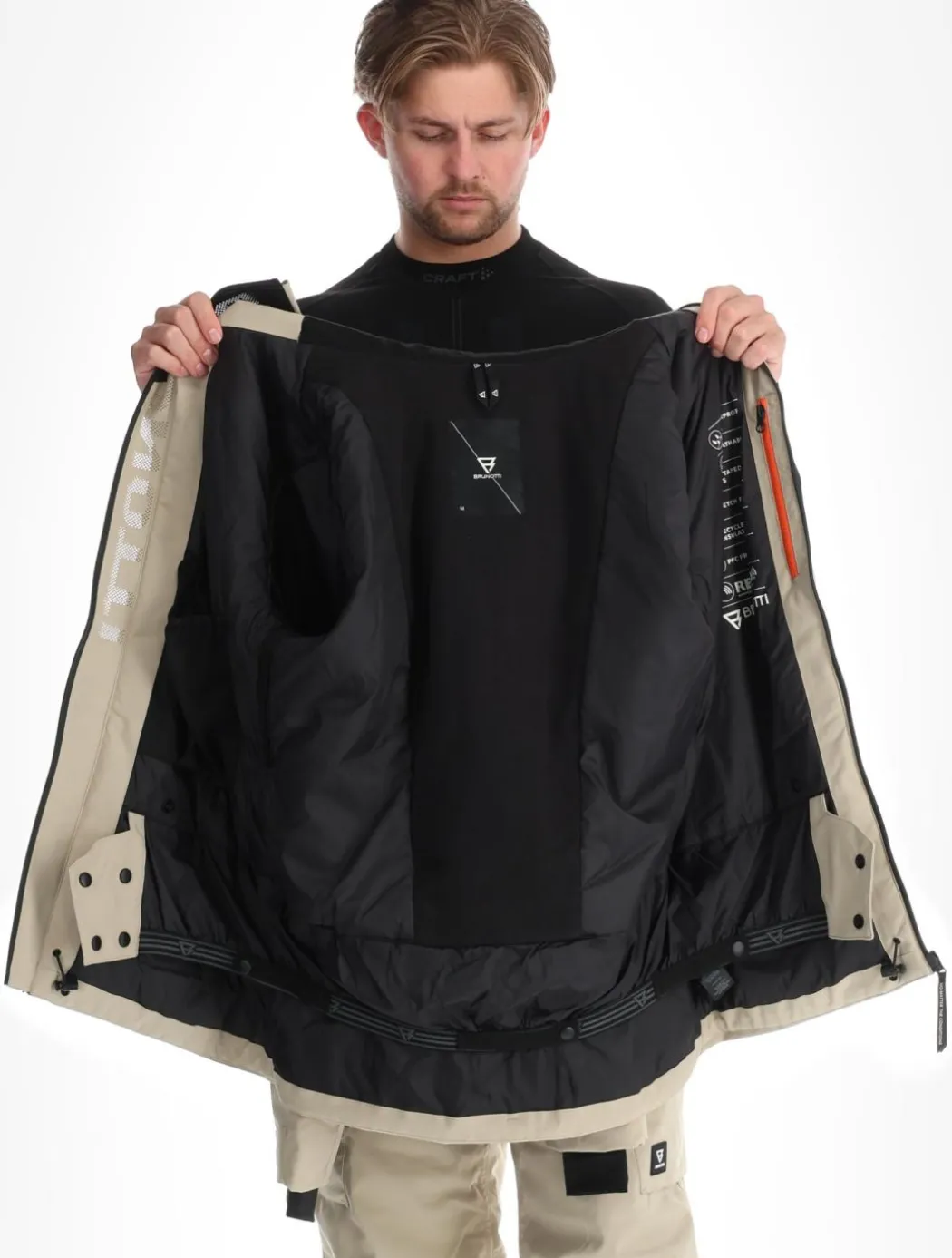 Norrow ski-jas heren