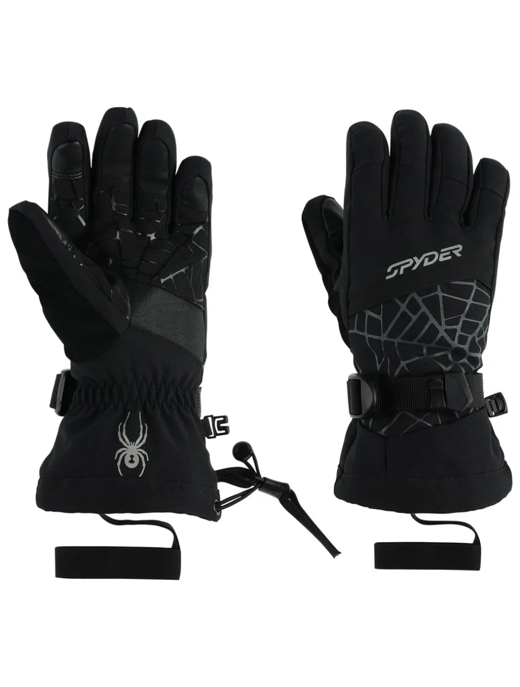Overweb skihandschoenen kinderen
