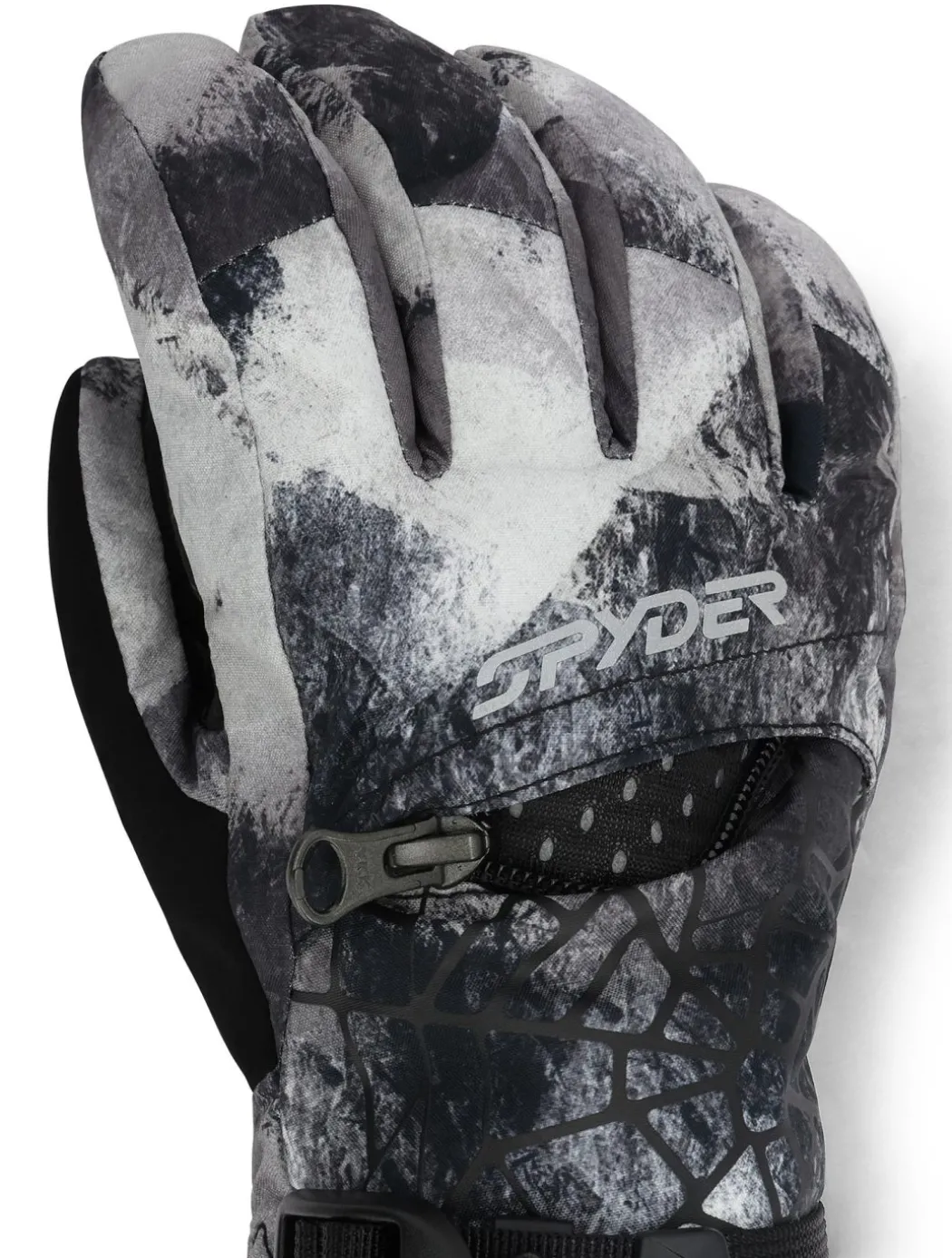 Overweb skihandschoenen kinderen