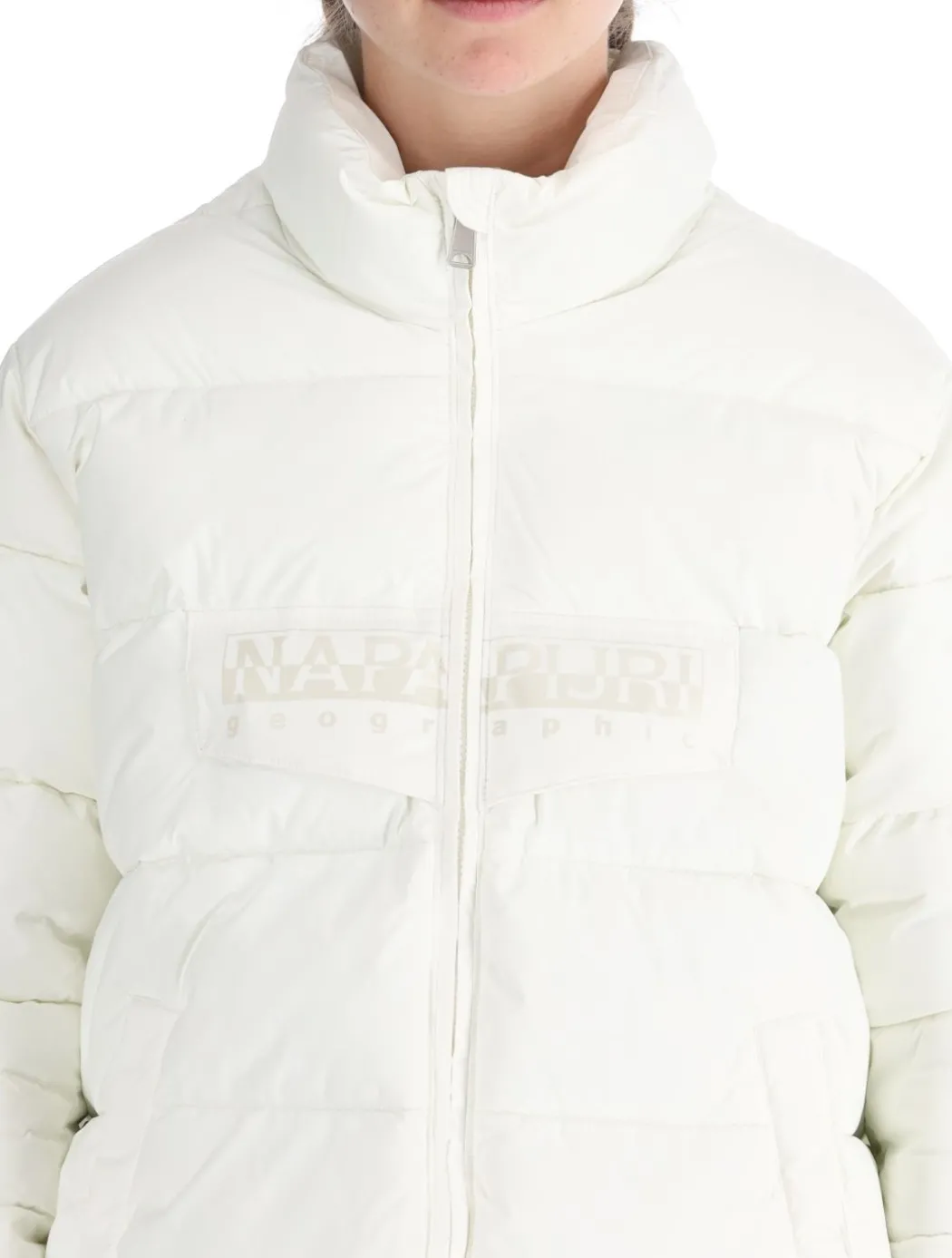 Puffer open W ski-jas dames