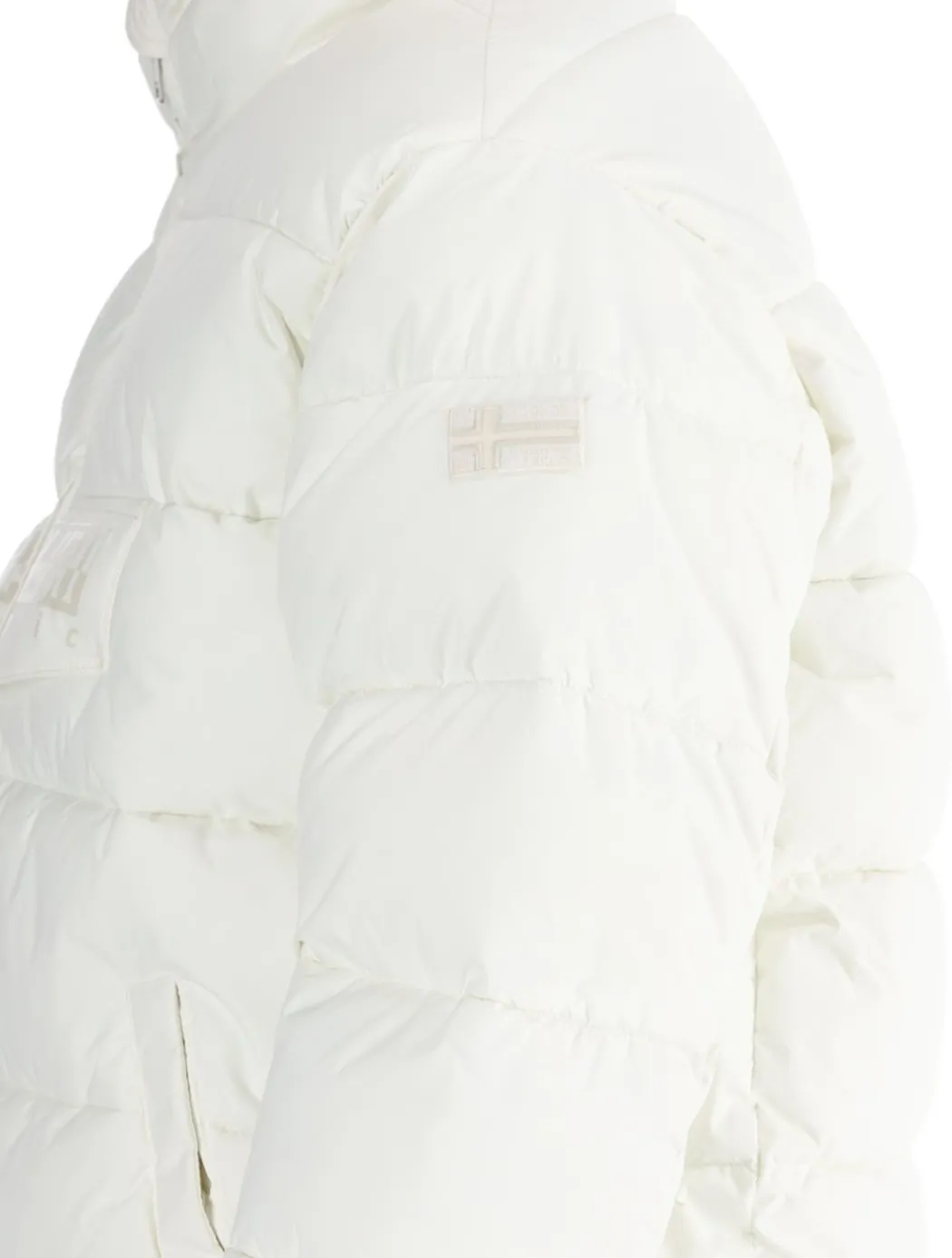 Puffer open W ski-jas dames