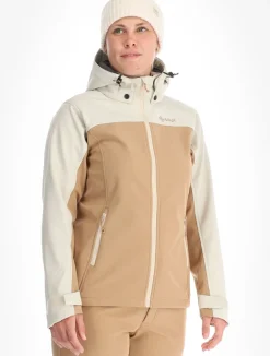 Ravia softshell ski-jas dames