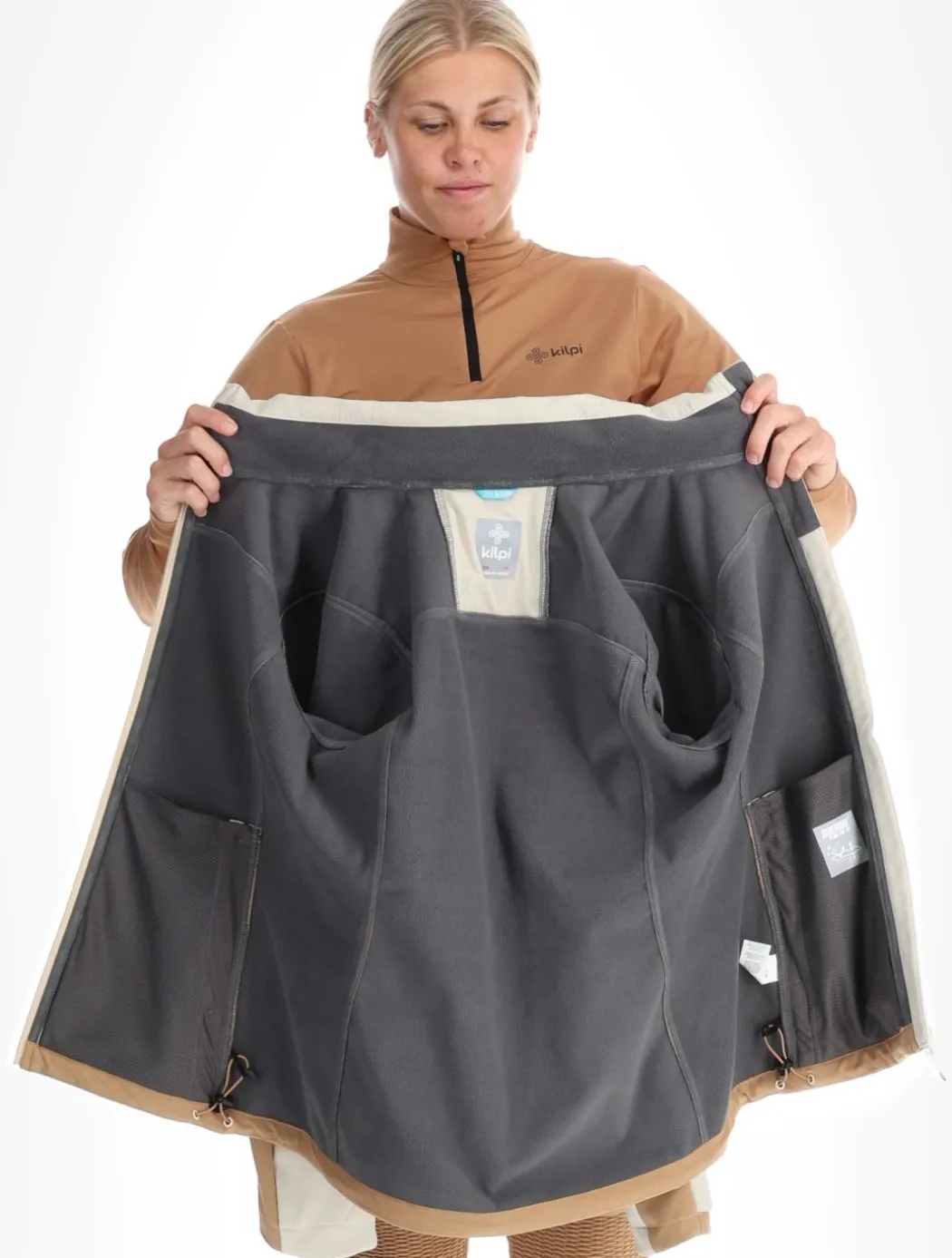 Ravia softshell ski-jas dames