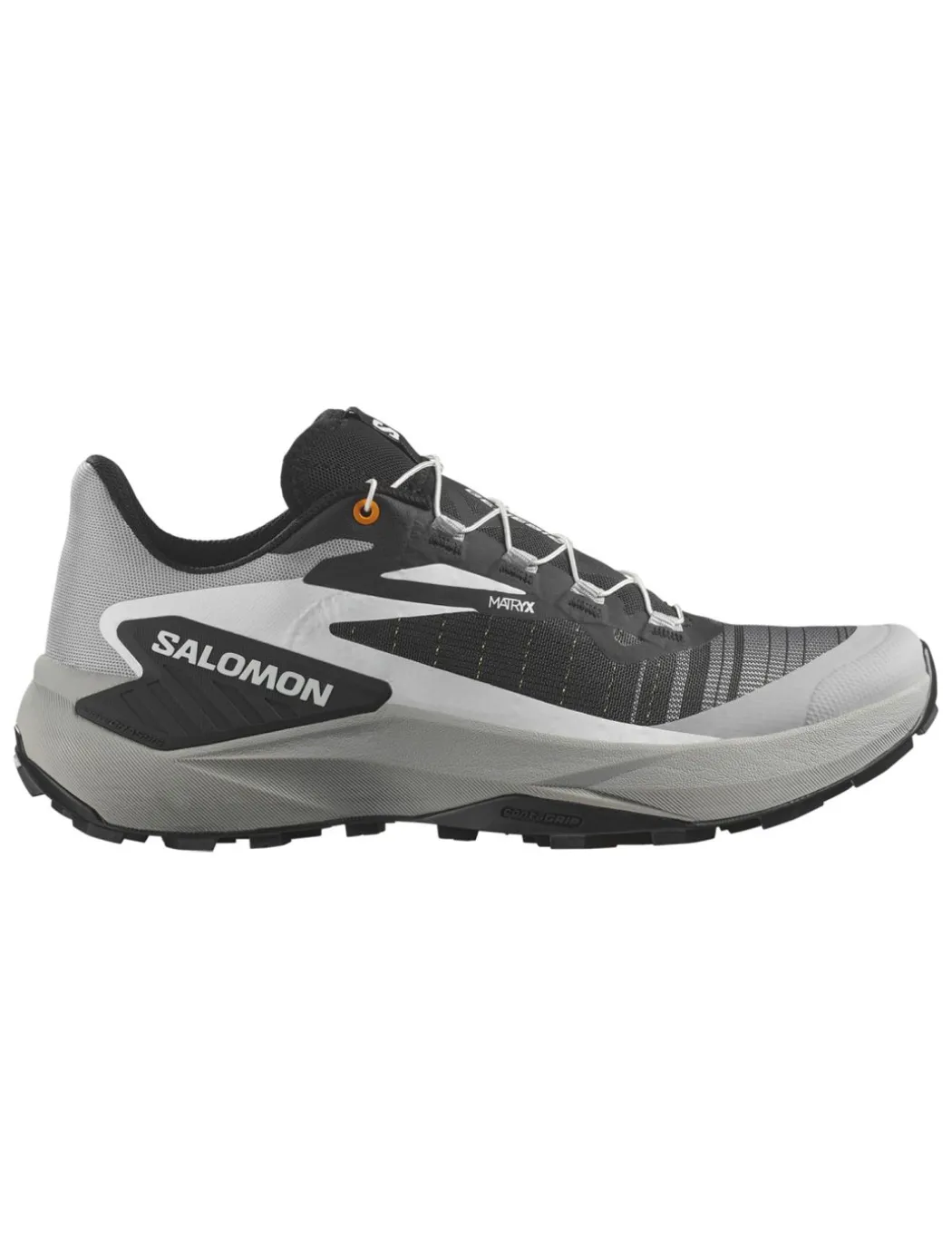 Shoes Genesis Black/alloy/turmeric trail schoen heren