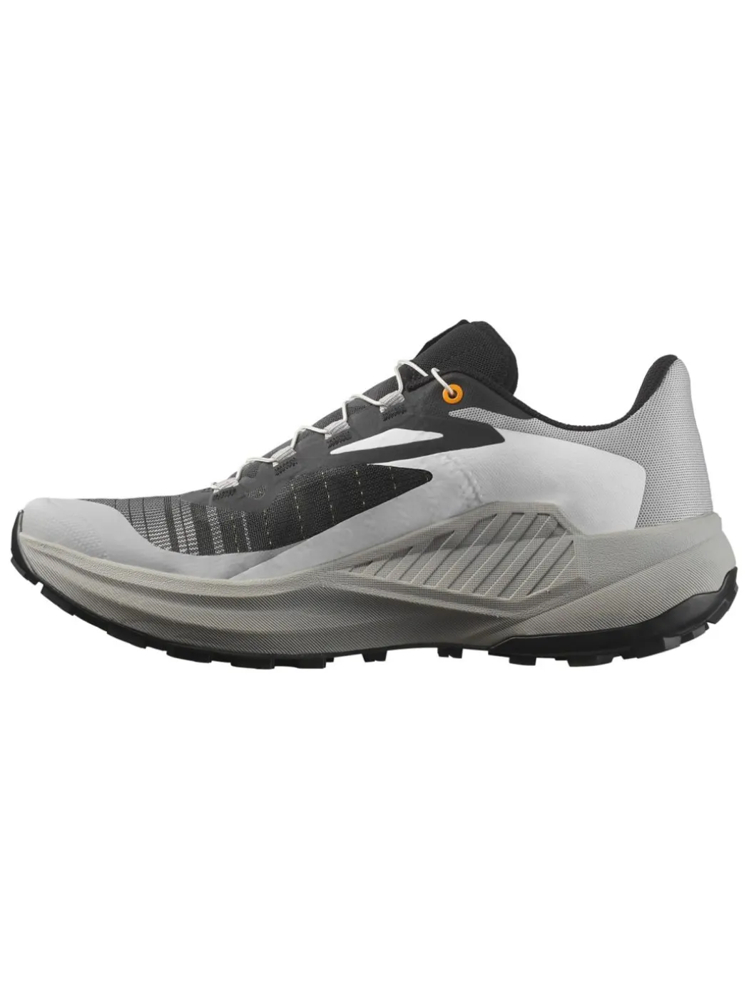 Shoes Genesis Black/alloy/turmeric trail schoen heren