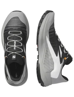Shoes Genesis Black/alloy/turmeric trail schoen heren