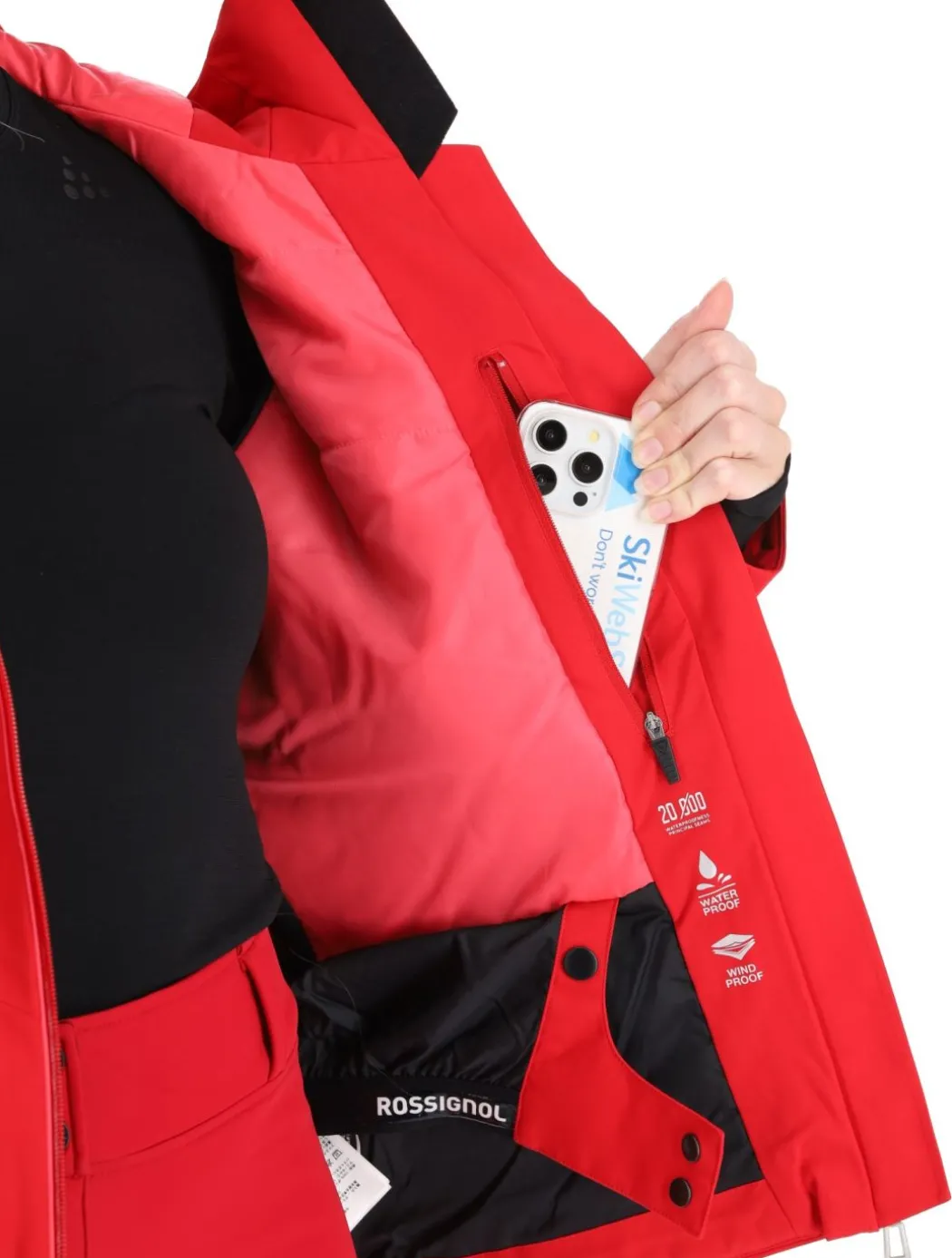 Strawpile ski-jas dames