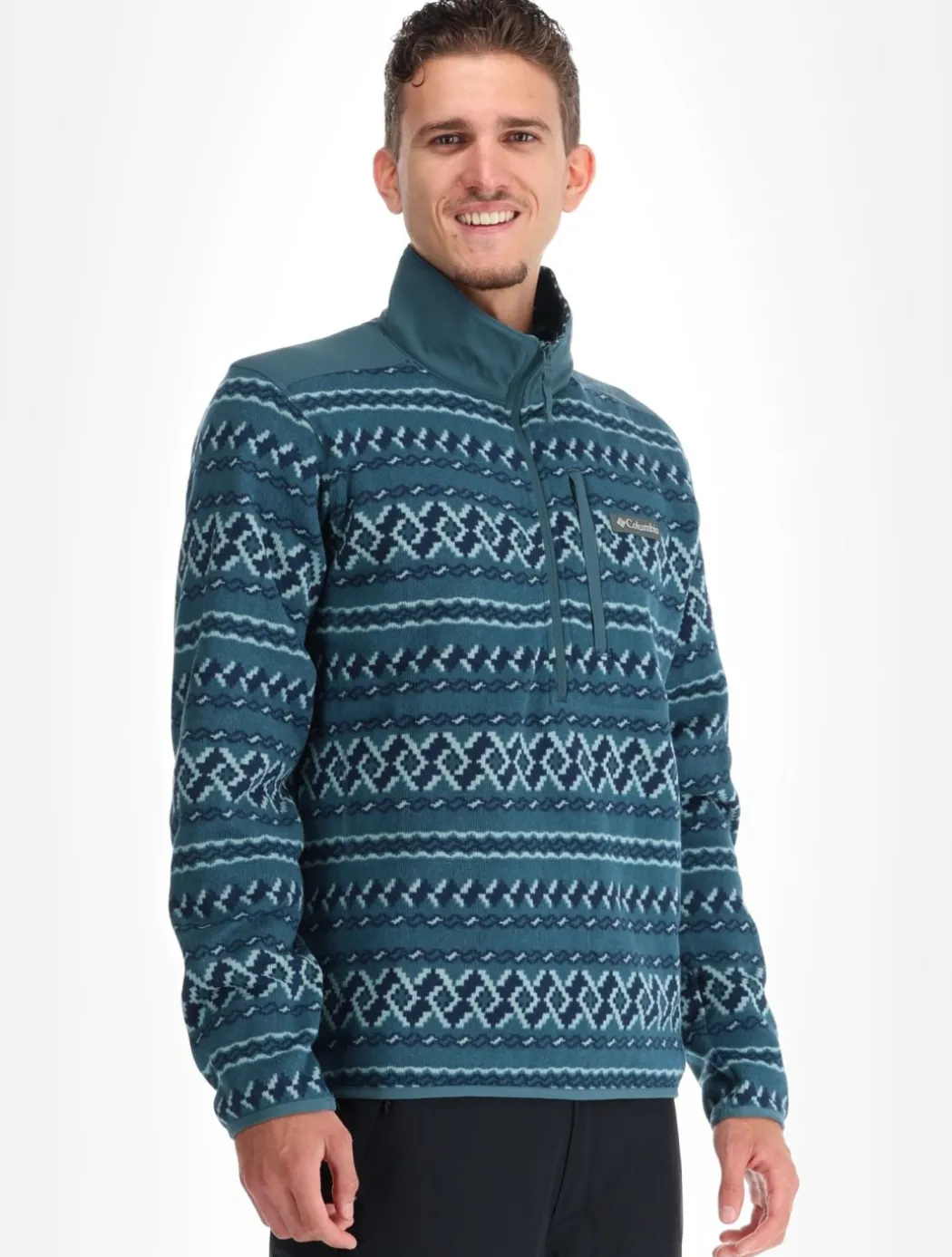 Sweater Weather™ Printed Half Zip II skipully heren