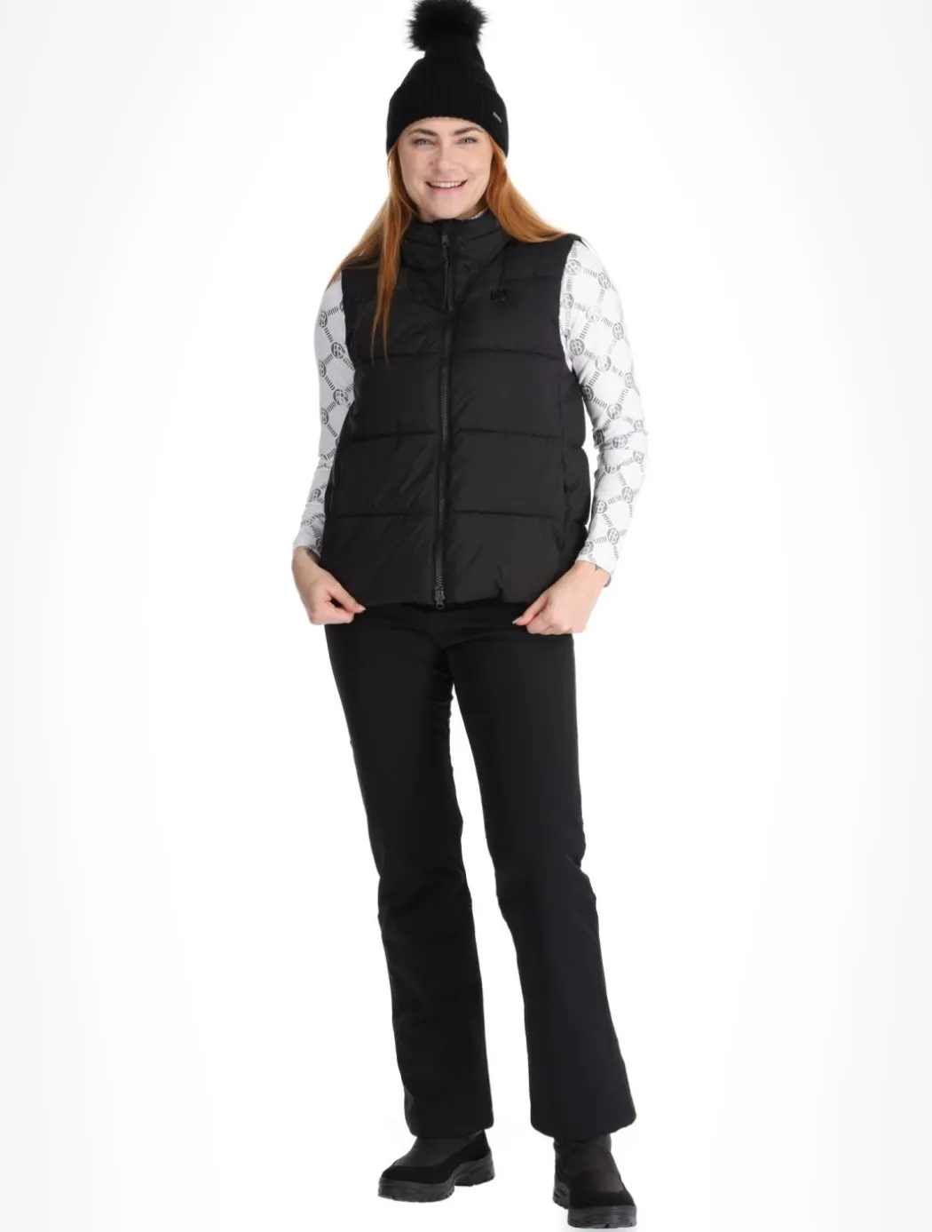 Traditional 24PBH1205/WO/B bodywarmer dames