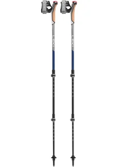 Traveller Carbon trail wandelstok inschuifbaar unisex