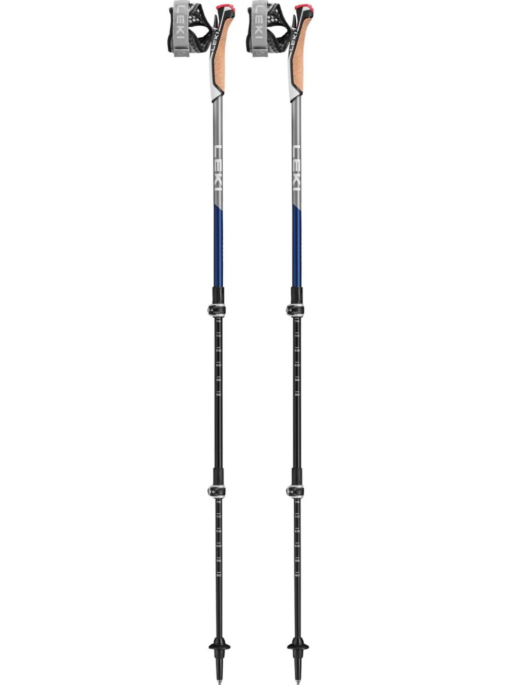 Traveller Carbon trail wandelstok inschuifbaar unisex