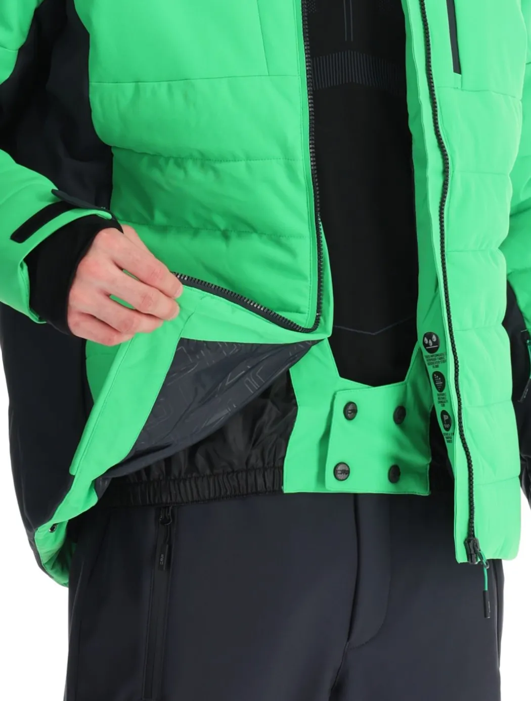 35W0127 ski-jas heren