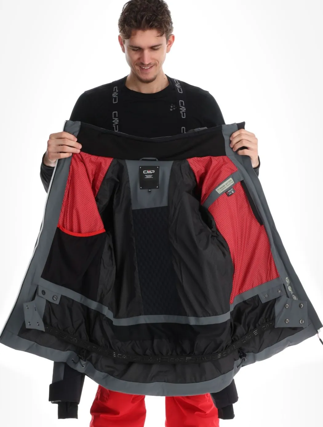 35W0057 ski-jas heren