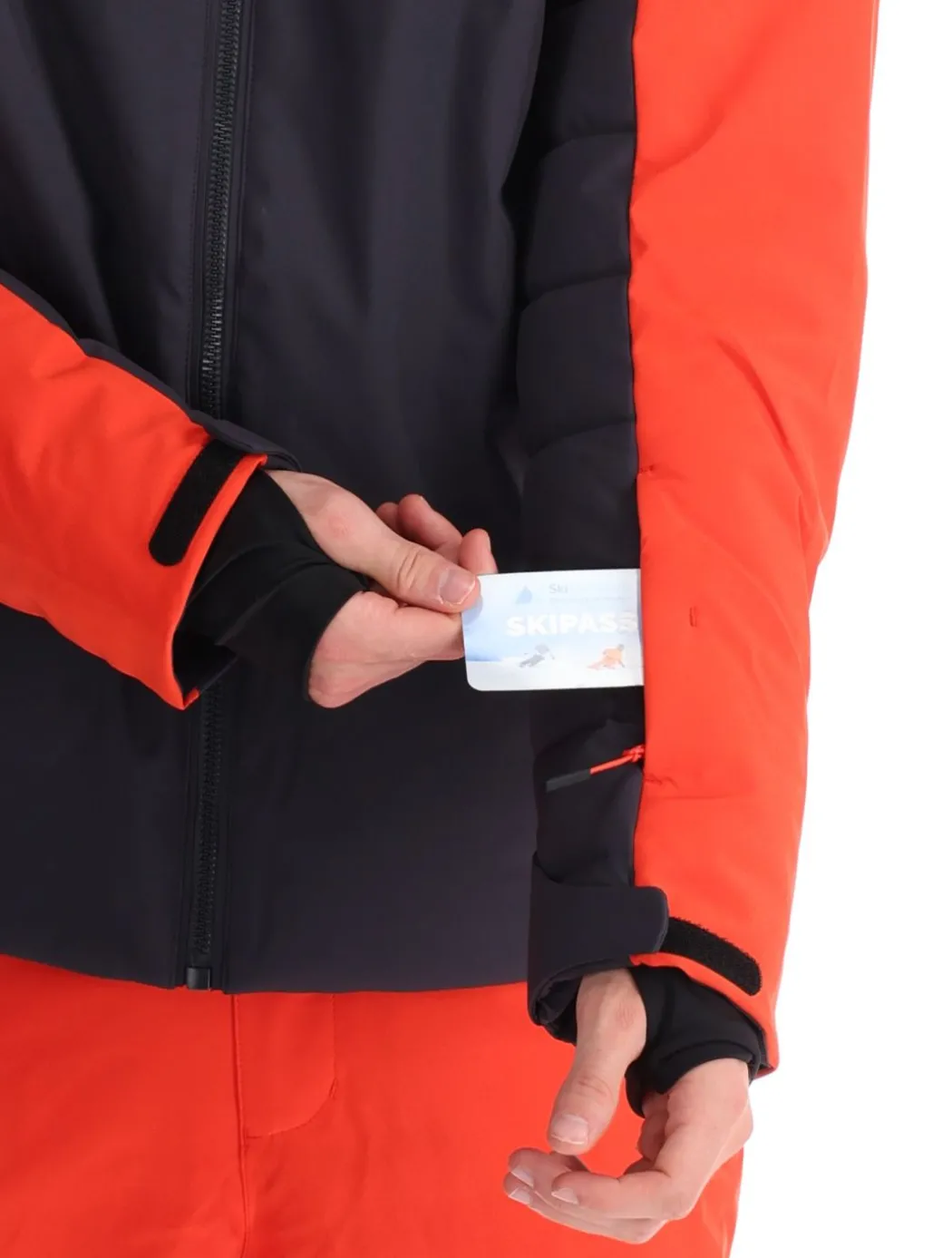 35W0087 ski-jas heren