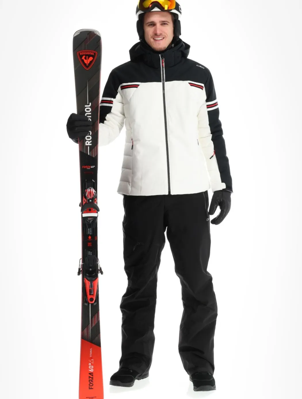 35W0087 ski-jas heren