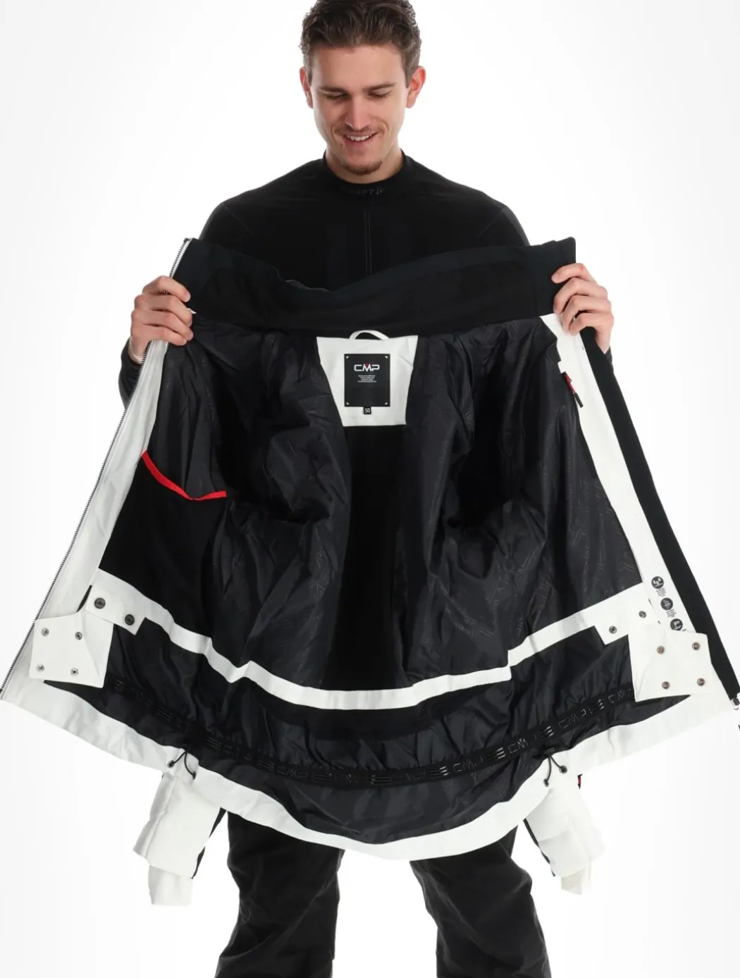 35W0087 ski-jas heren