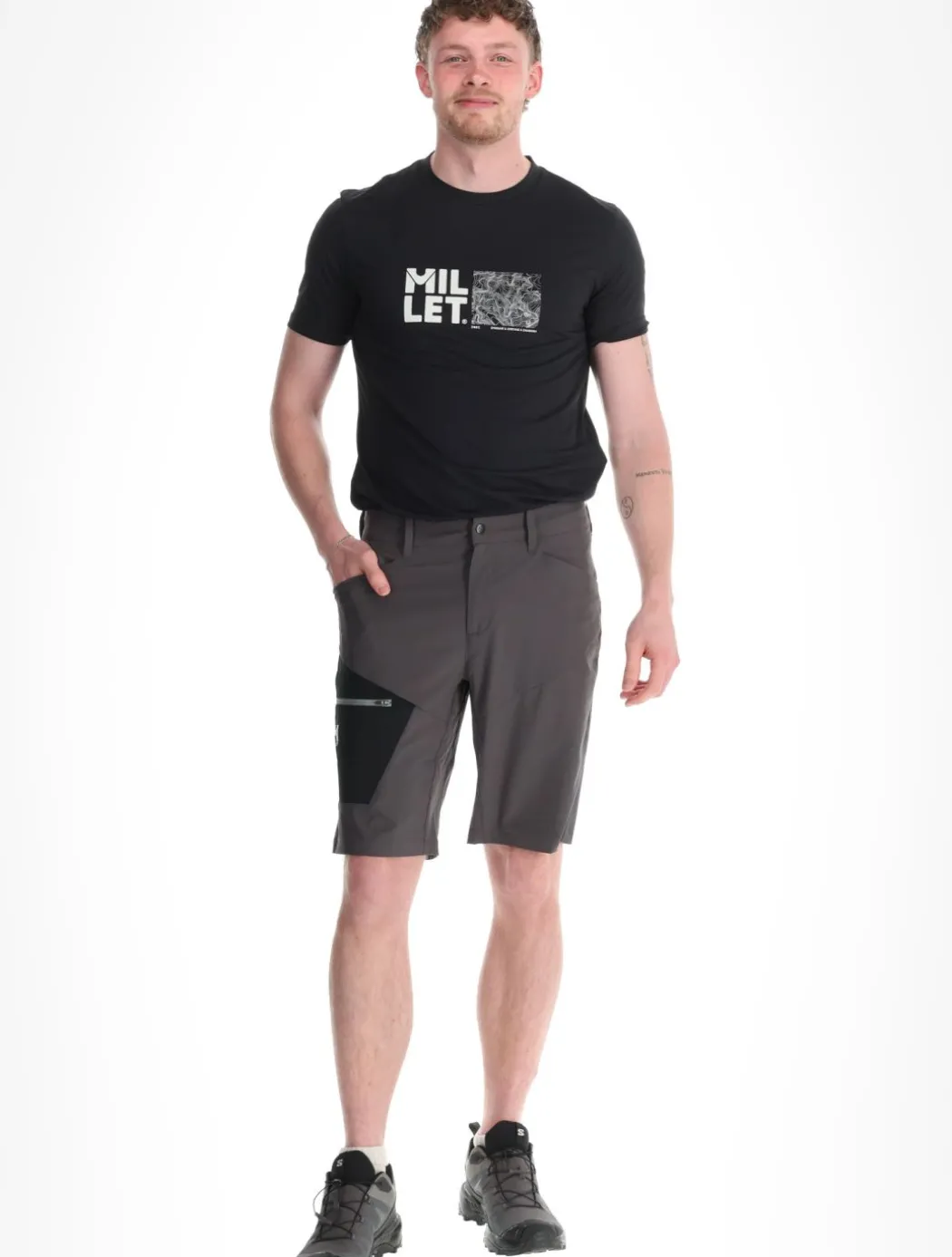 Wanaka Str St M trekking korte broek heren